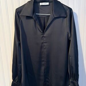 Grace Karin Women's Elegant Black Blouse